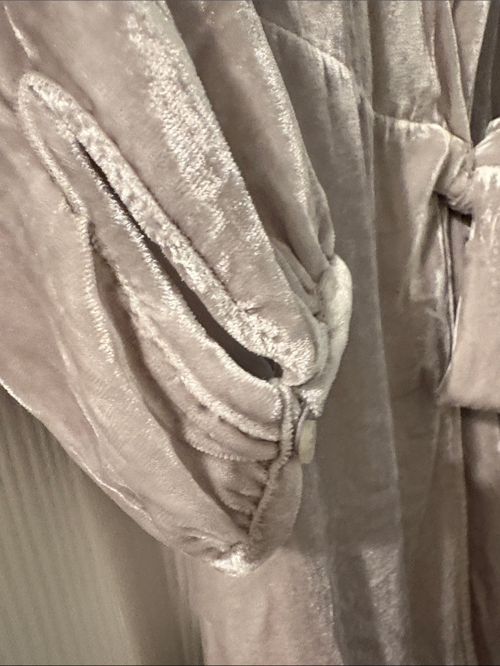 J. Crew Velvet Wrap-Style Dress - Picture 3 of 7